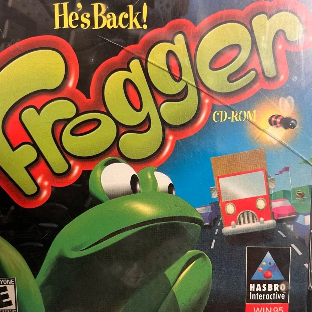 🌺3/$12 Frogger: Hop To It! PC for Windows 95 - Instructions Incl’d